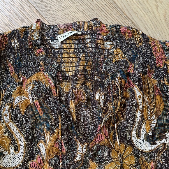 Ulla Johnson Lara Blouse in Amber - Picture 5 of 7